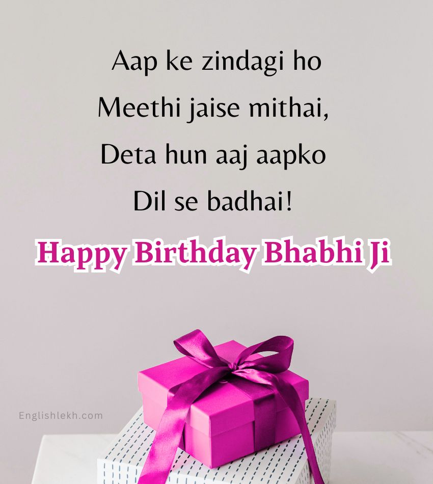 Blessing Birthday Greetings for Bhabhi Ji