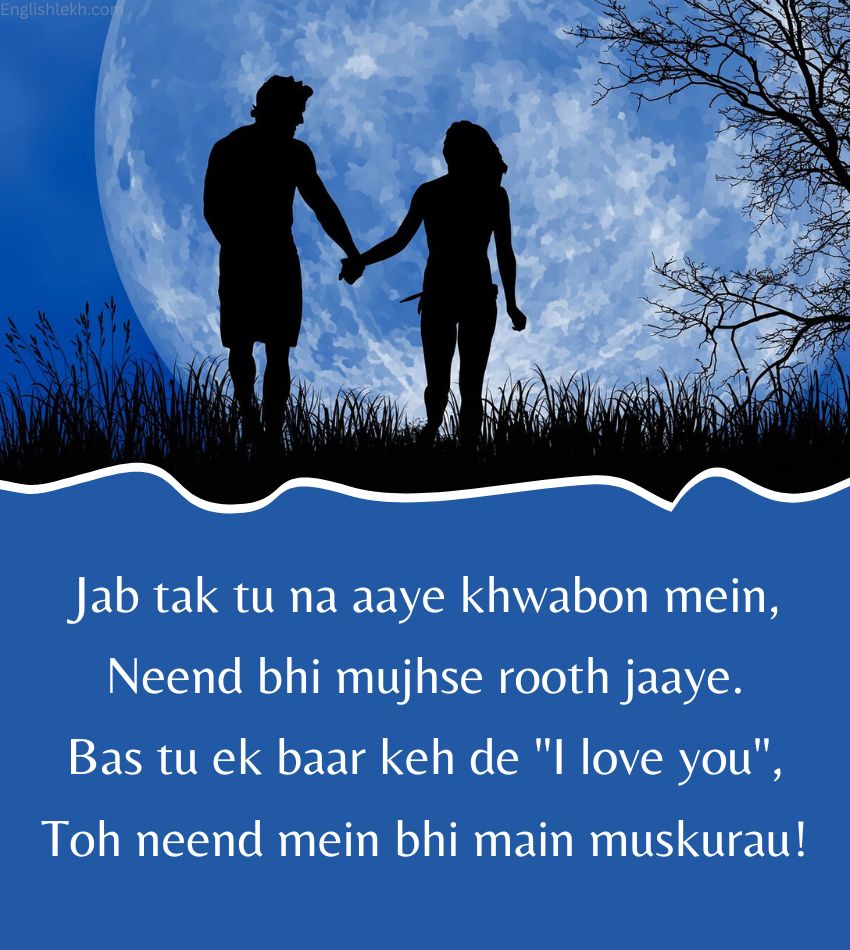 Love Good Night Shayari for Him and Her