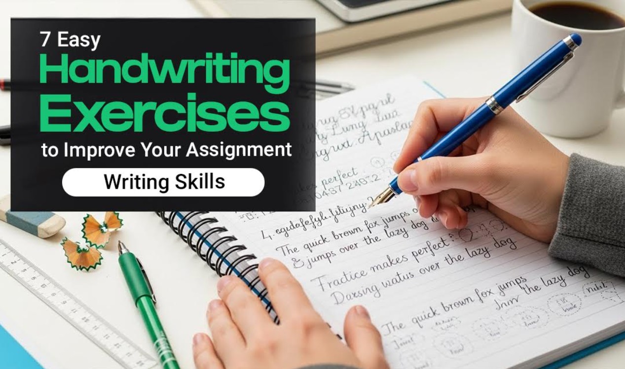 7 Easy Handwriting Exercises to Improve Your Assignment Writing Skills